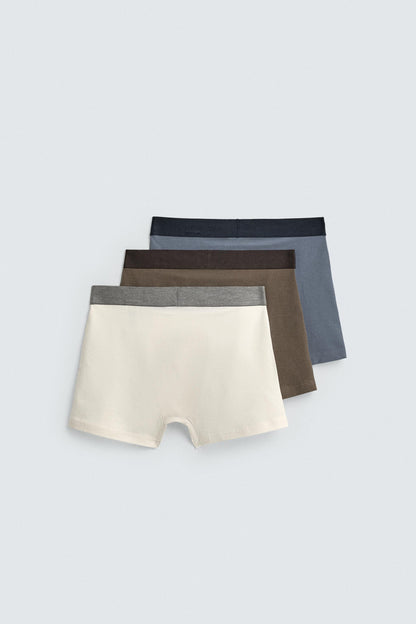 PACK DE 3 BOXERS COMBINADOS