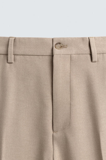 CALÇAS DE FATO SLIM FIT