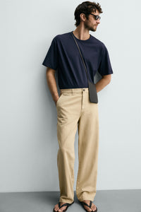 CALÇAS CHINO STRAIGHT FIT