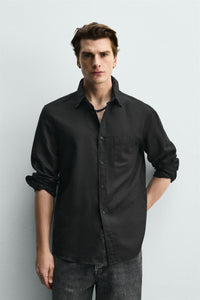 CAMISA REGULAR FIT LINHO - ALGODÃO