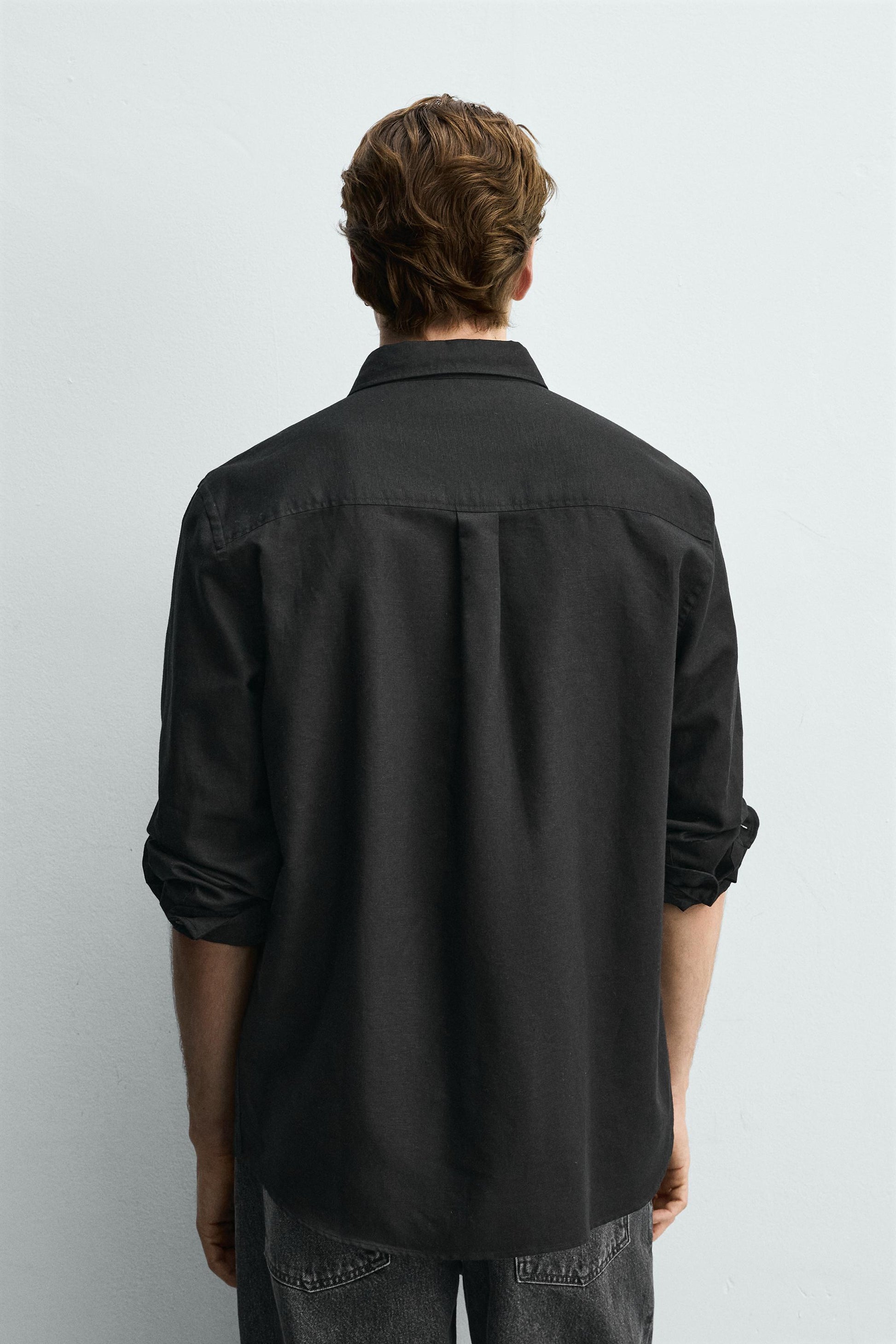 CAMISA REGULAR FIT LINHO - ALGODÃO