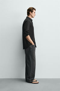 CAMISA REGULAR FIT LINHO - ALGODÃO