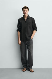 CAMISA REGULAR FIT LINHO - ALGODÃO