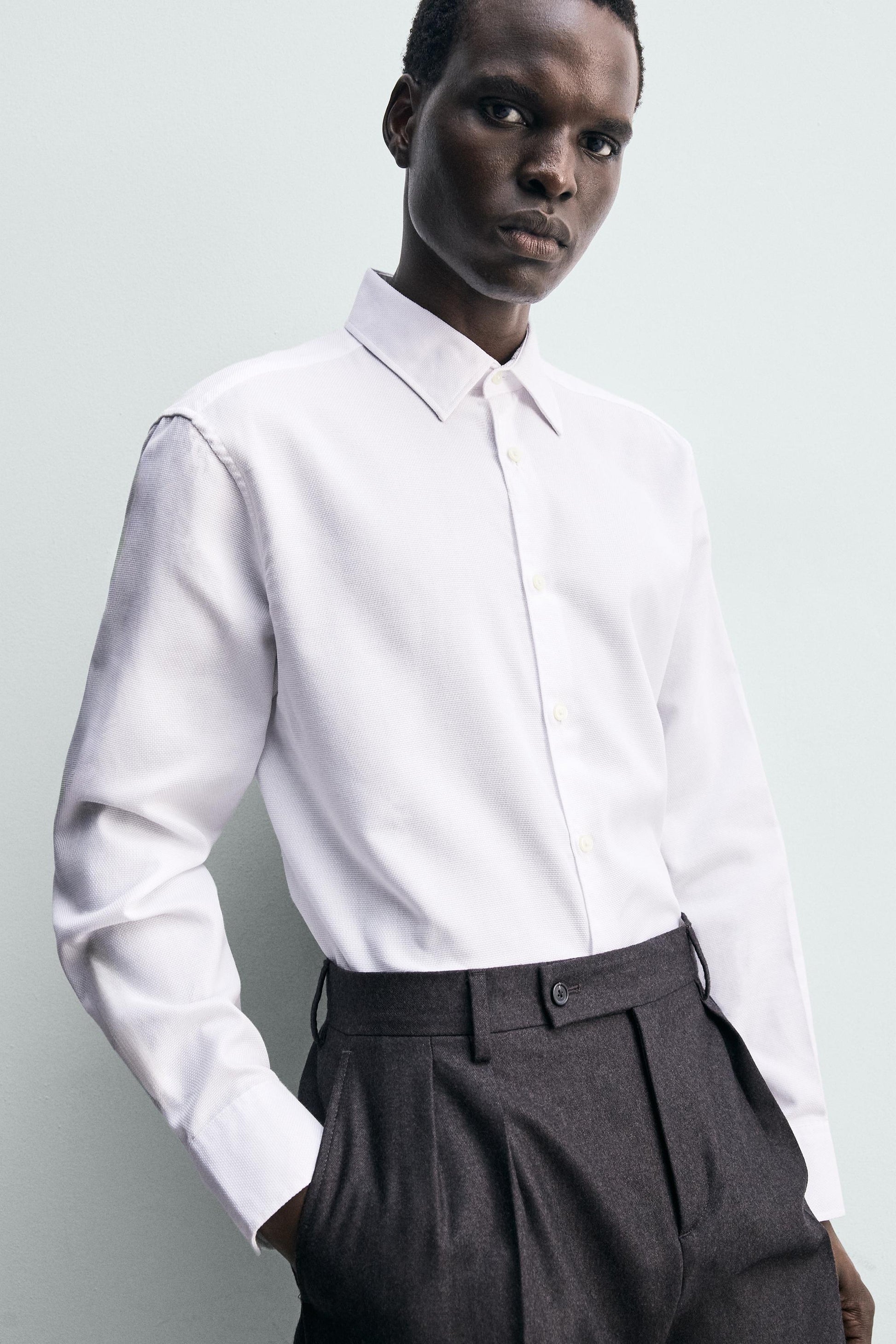 CAMISA COM ESTRUTURA EASY CARE