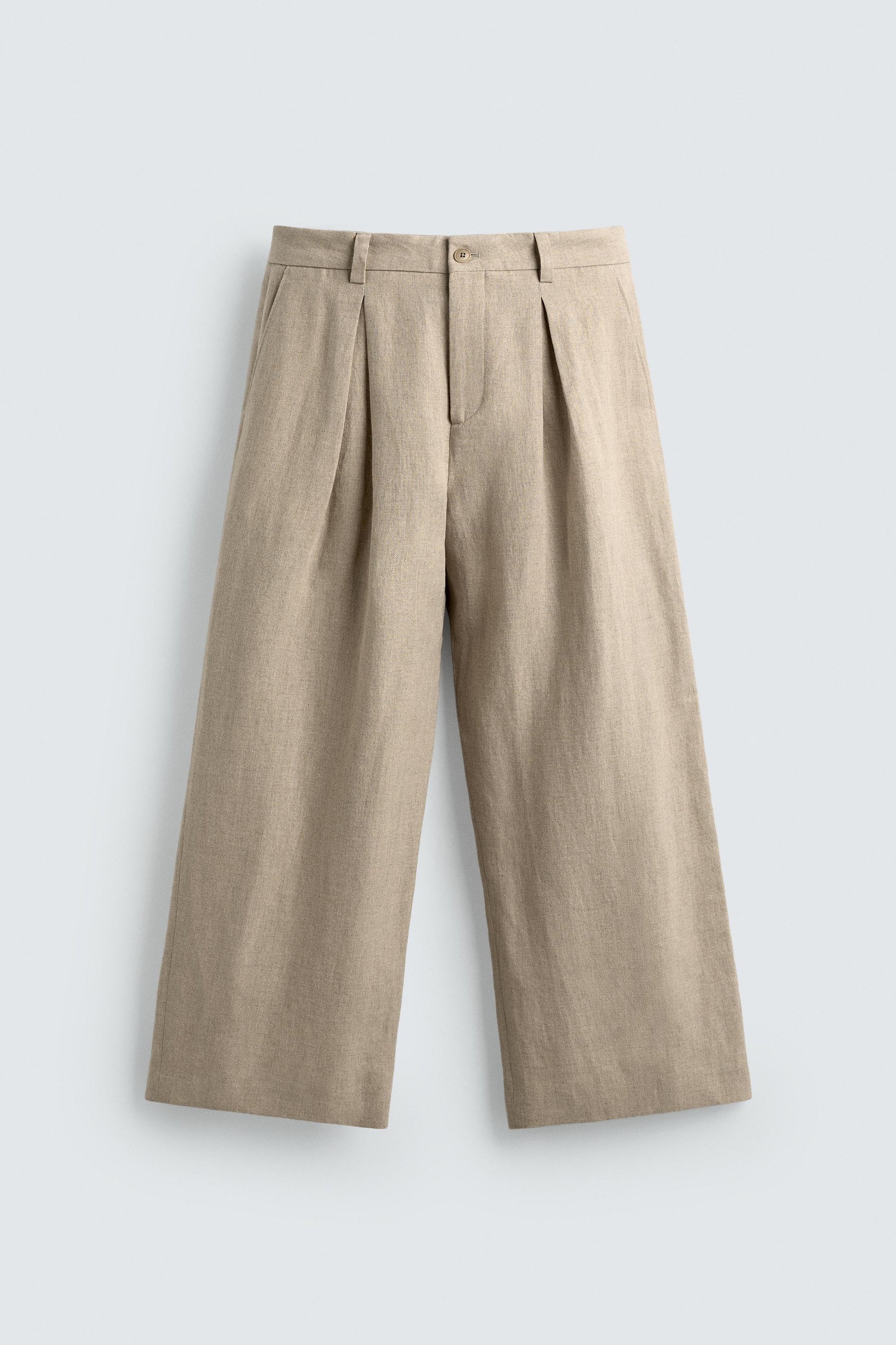CALÇAS PREGAS FATO RELAXED FIT
