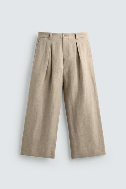 CALÇAS PREGAS FATO RELAXED FIT