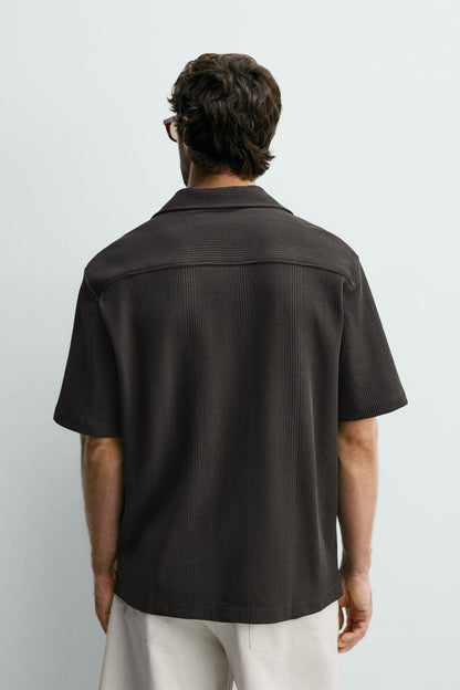 CAMISA REGULAR FIT COM ESTRUTURA