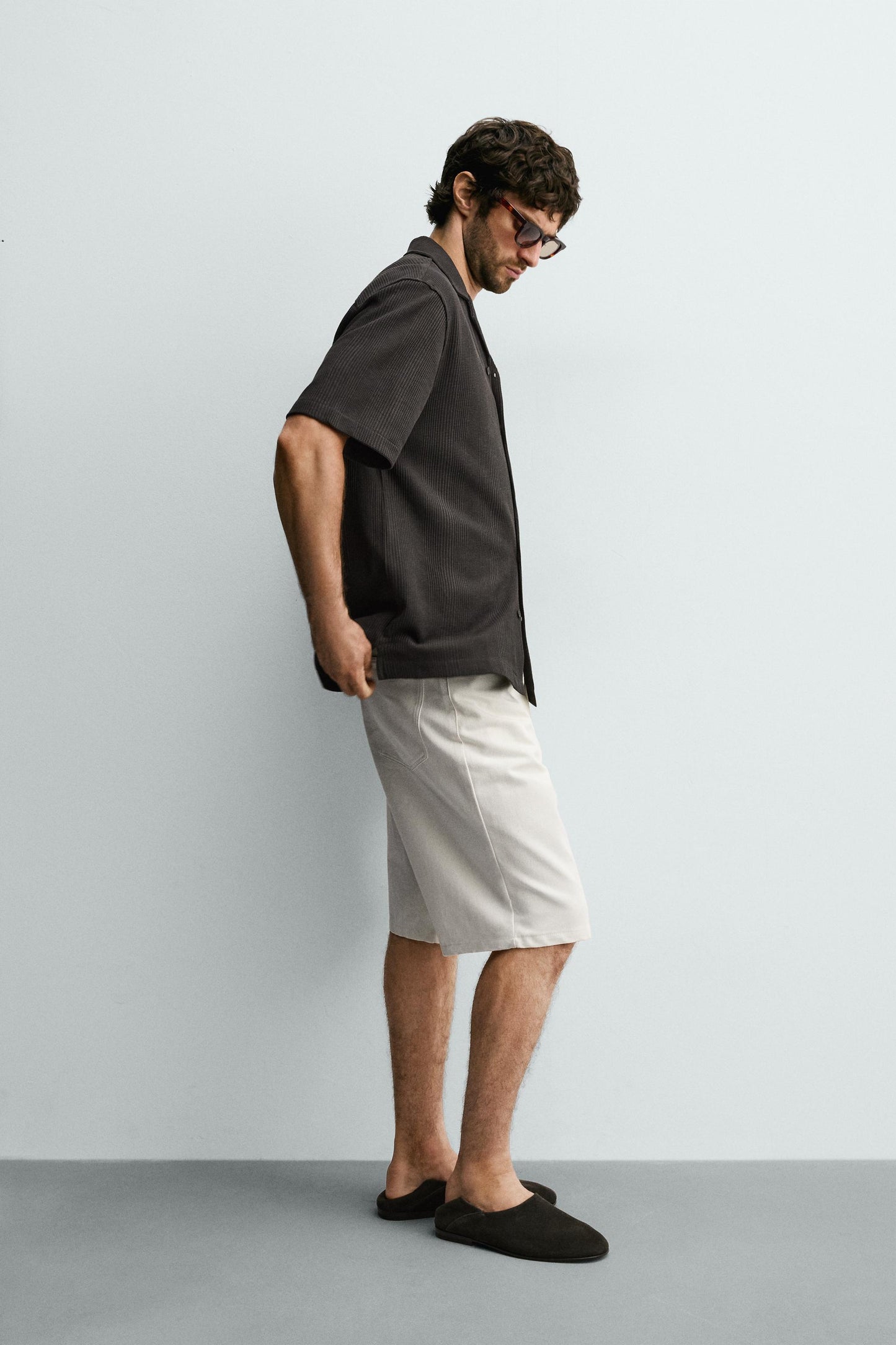 CAMISA REGULAR FIT COM ESTRUTURA