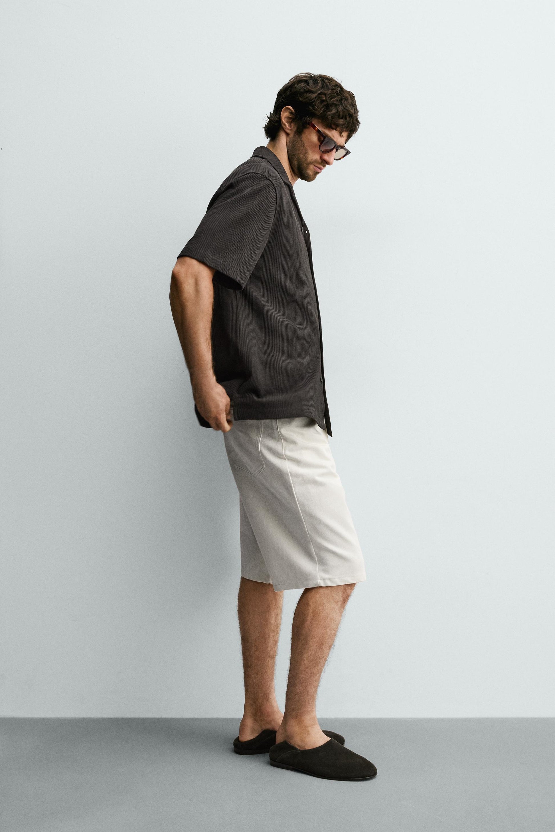CAMISA REGULAR FIT COM ESTRUTURA