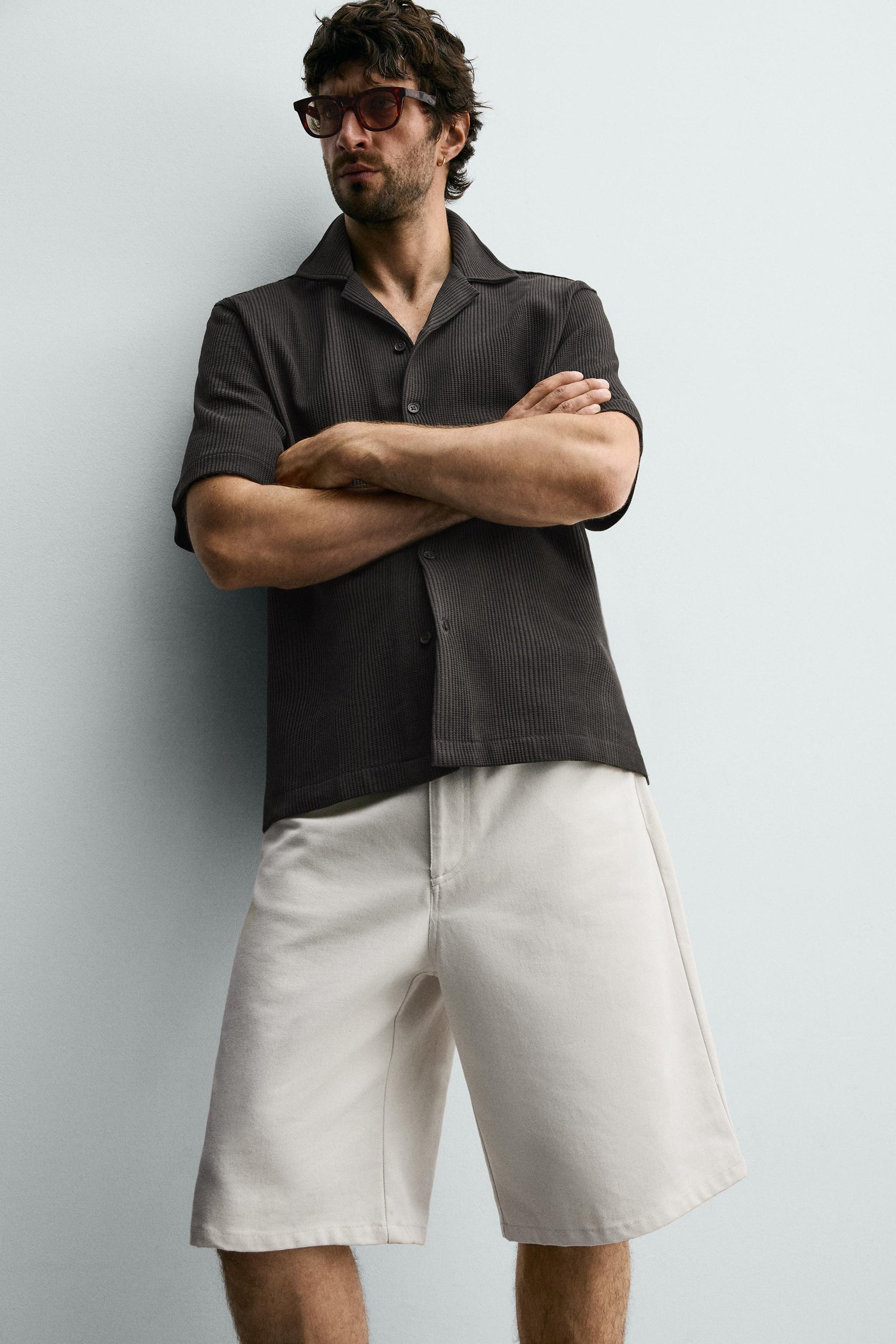 CAMISA REGULAR FIT COM ESTRUTURA