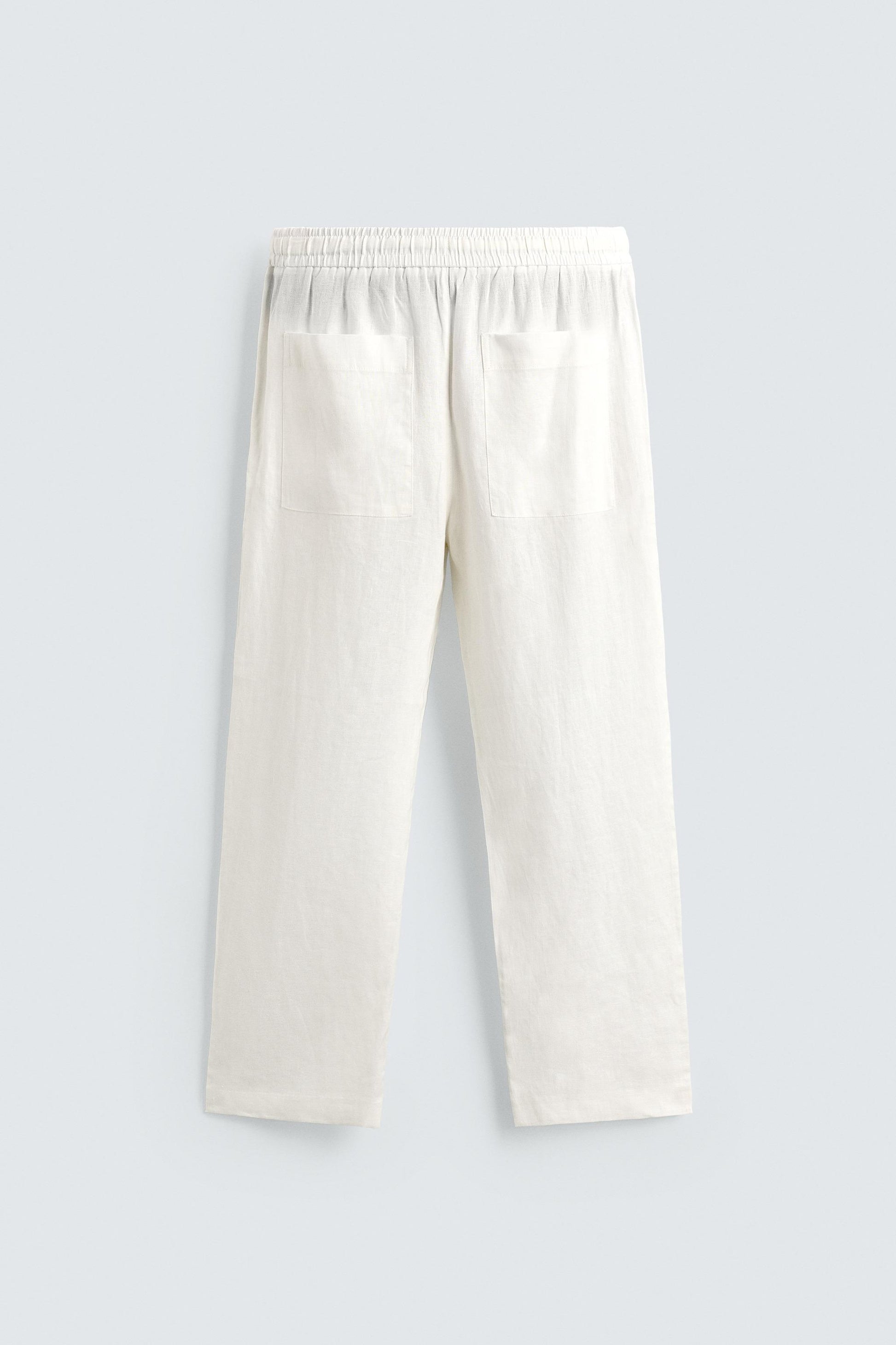 CALÇAS RELAXED FIT 100% LINHO