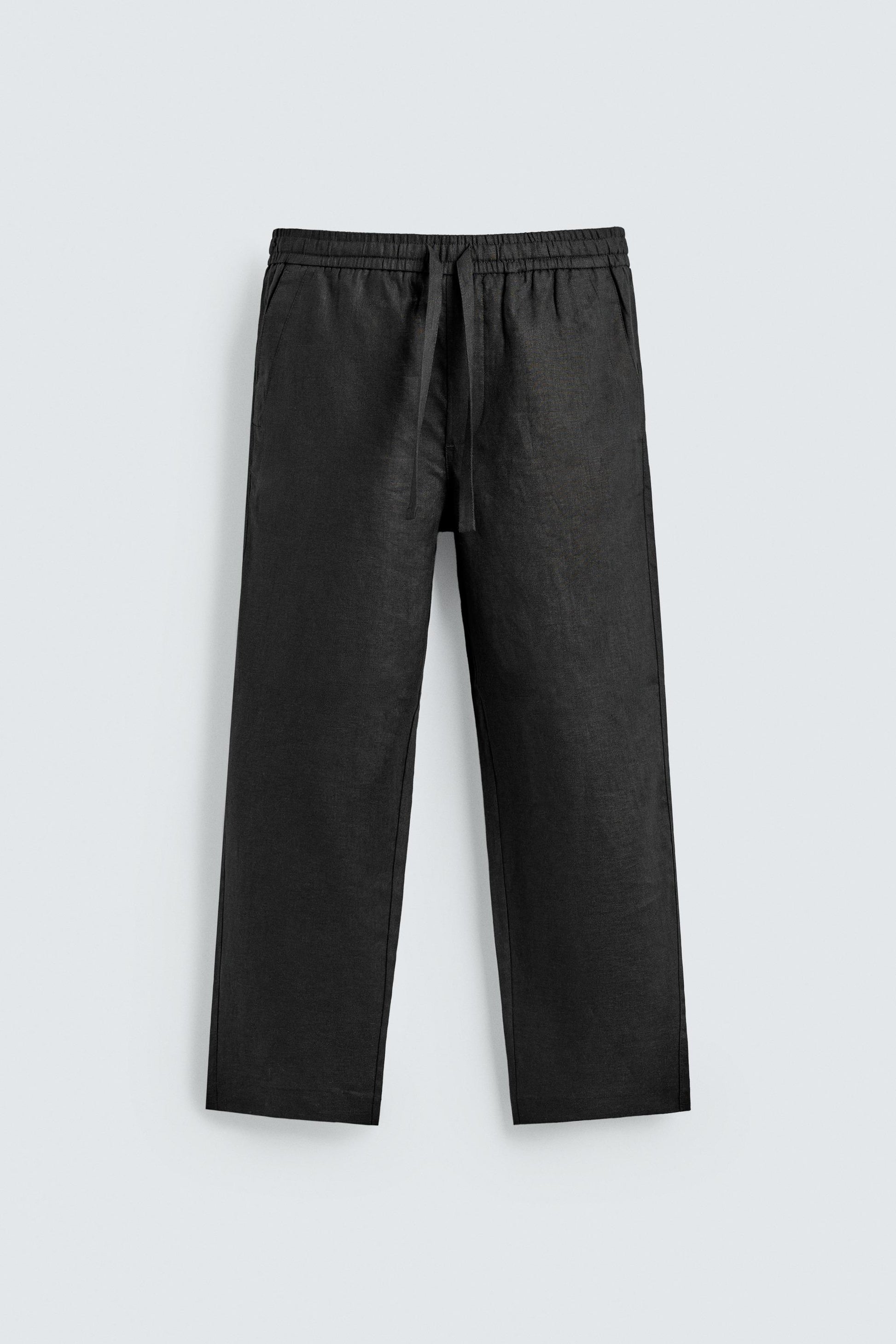 CALÇAS RELAXED FIT 100% LINHO