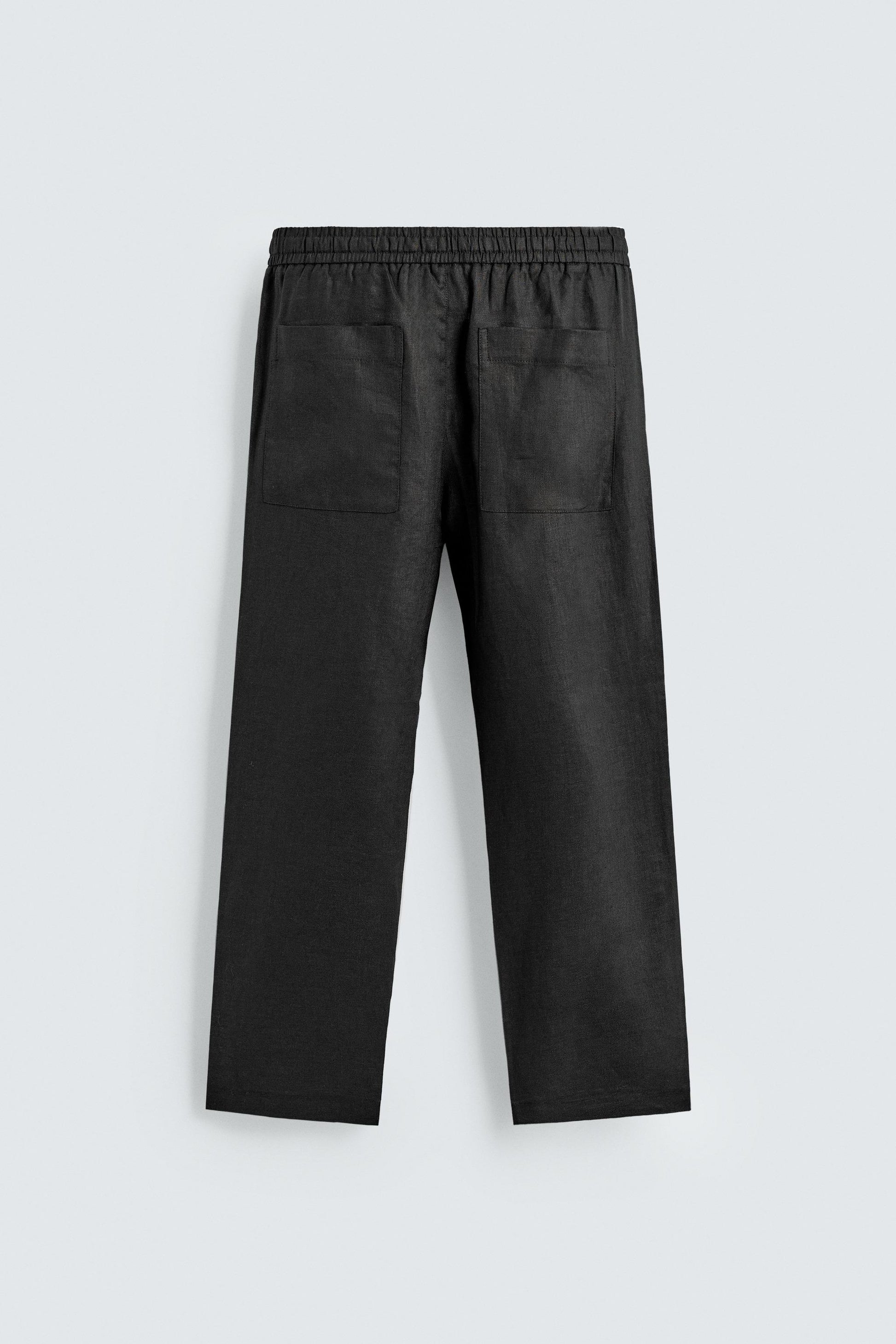 CALÇAS RELAXED FIT 100% LINHO