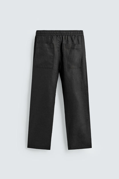 CALÇAS RELAXED FIT 100% LINHO