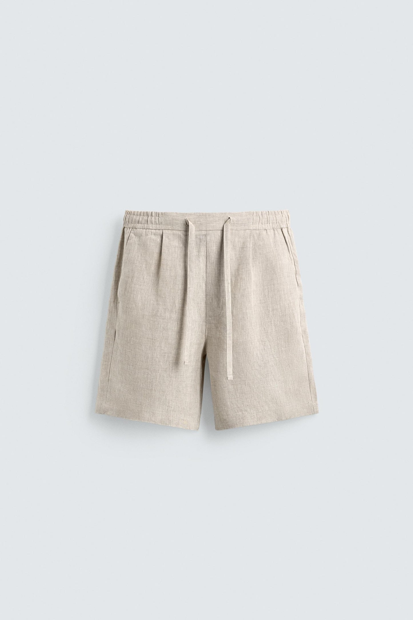CALÇÕES BERMUDA RELAXED FIT 100% LINHO
