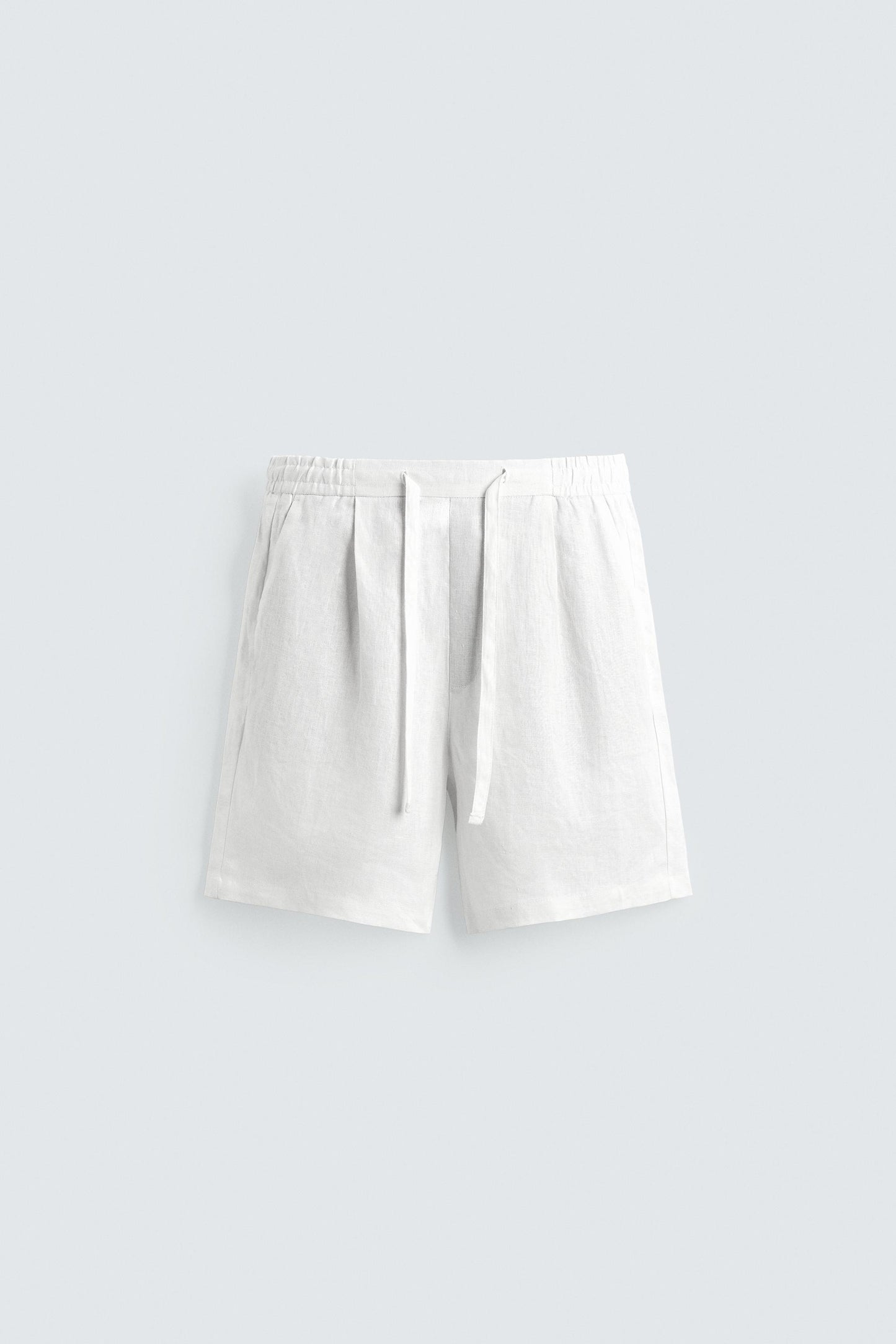 CALÇÕES BERMUDA RELAXED FIT 100% LINHO