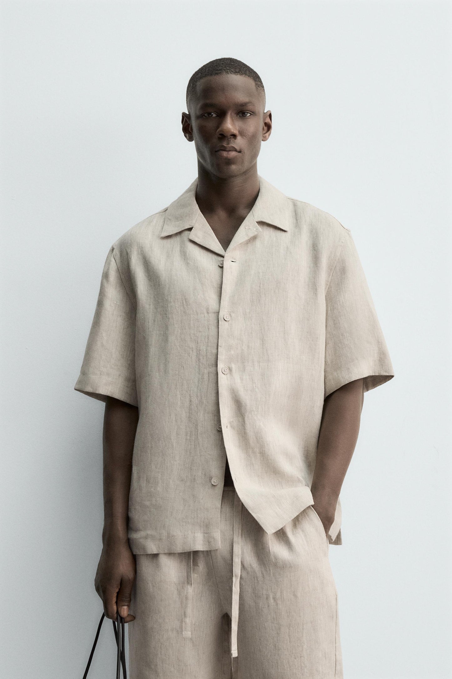 CAMISA RELAXED FIT 100% LINHO