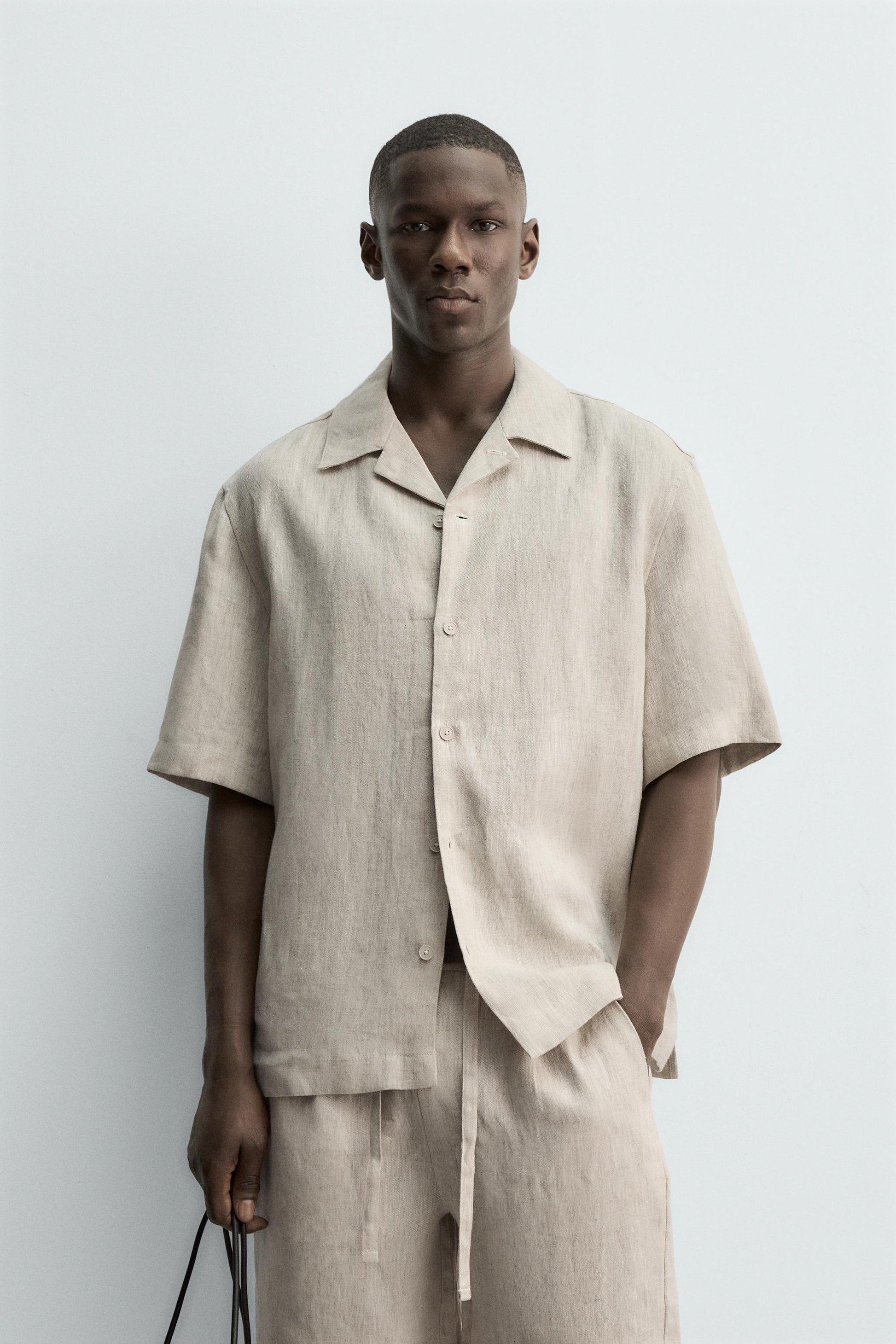 CAMISA RELAXED FIT 100% LINHO