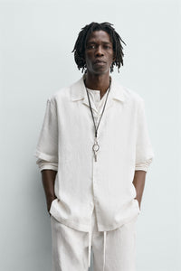 CAMISA RELAXED FIT 100% LINHO