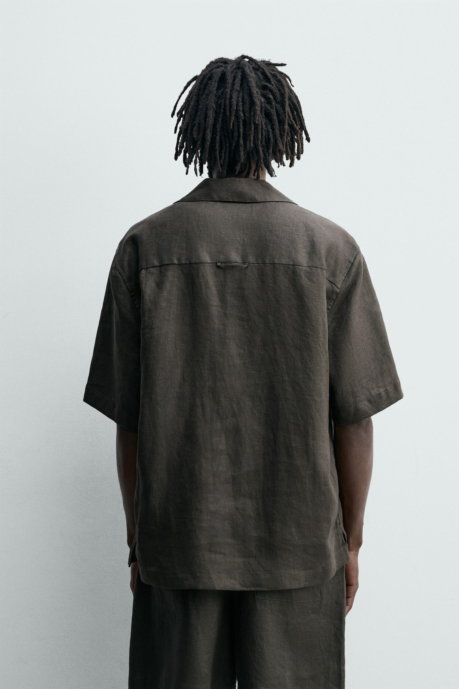 CAMISA RELAXED FIT 100% LINHO