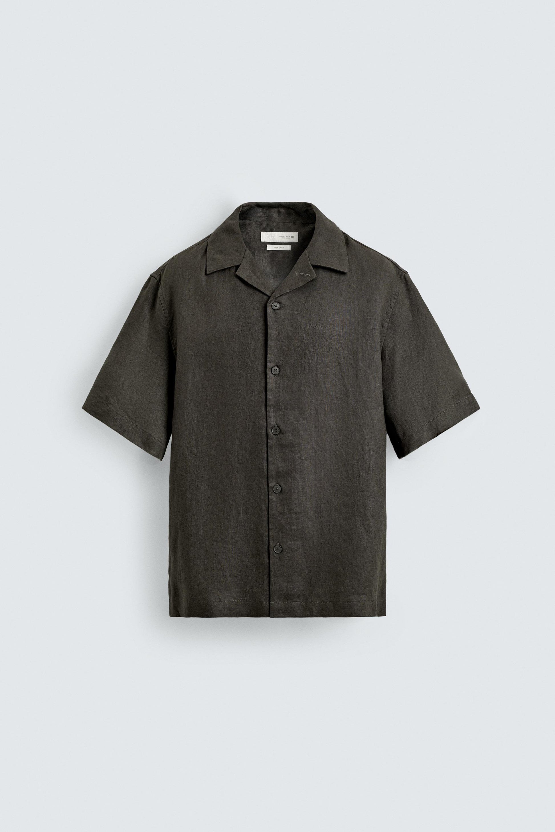 CAMISA RELAXED FIT 100% LINHO