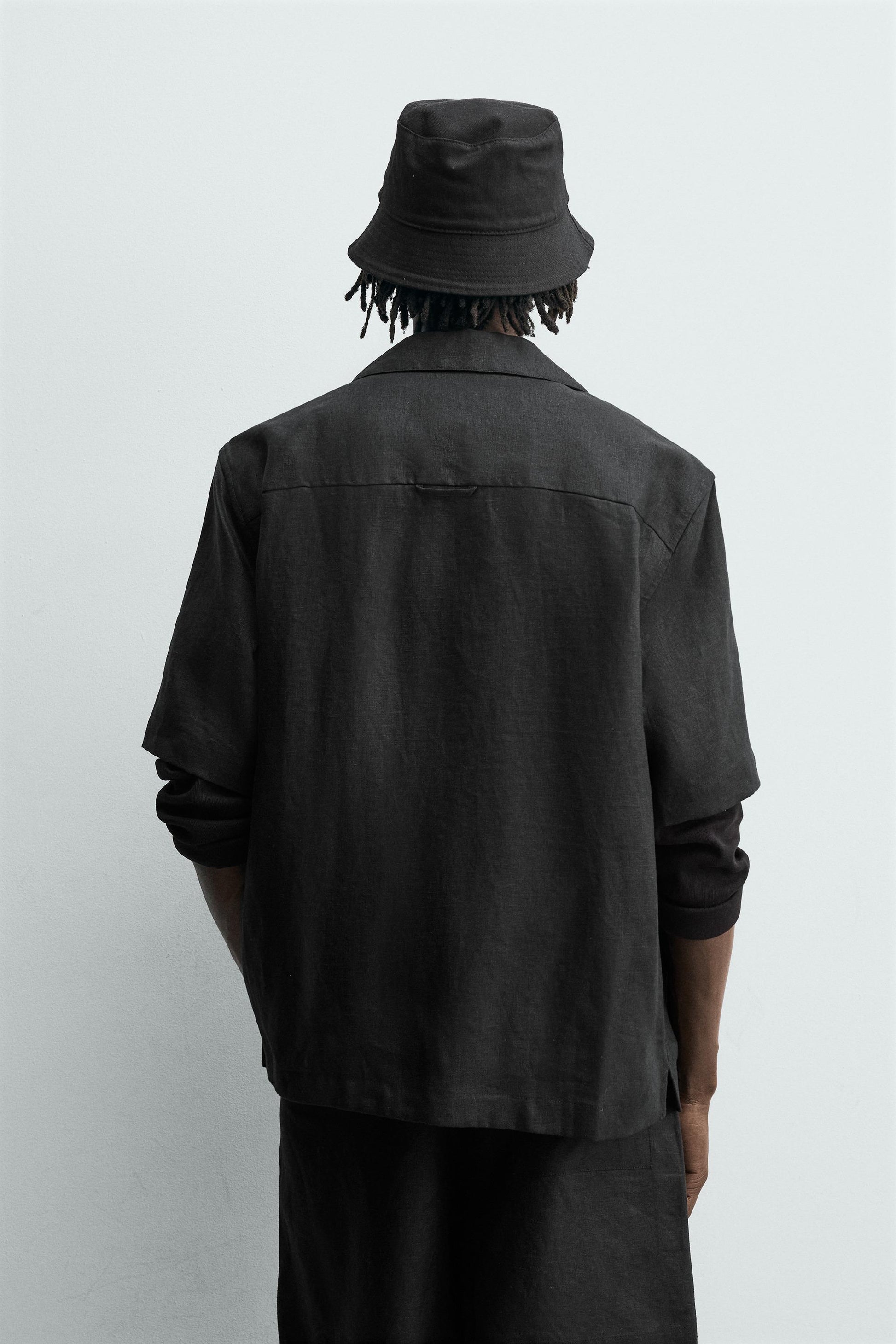CAMISA RELAXED FIT 100% LINHO