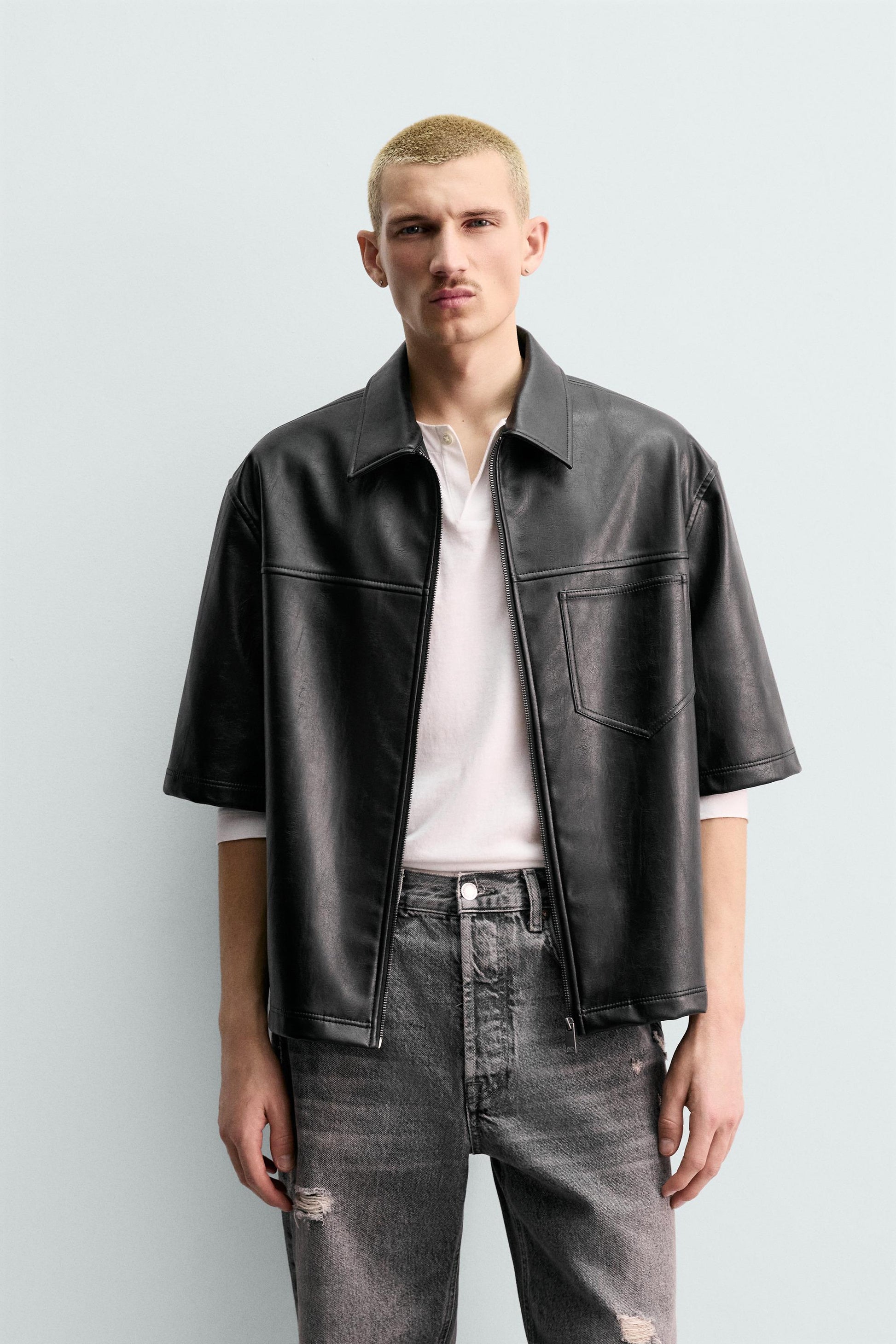 CAMISA COMPRIDA RELAXED FIT POLIPELE