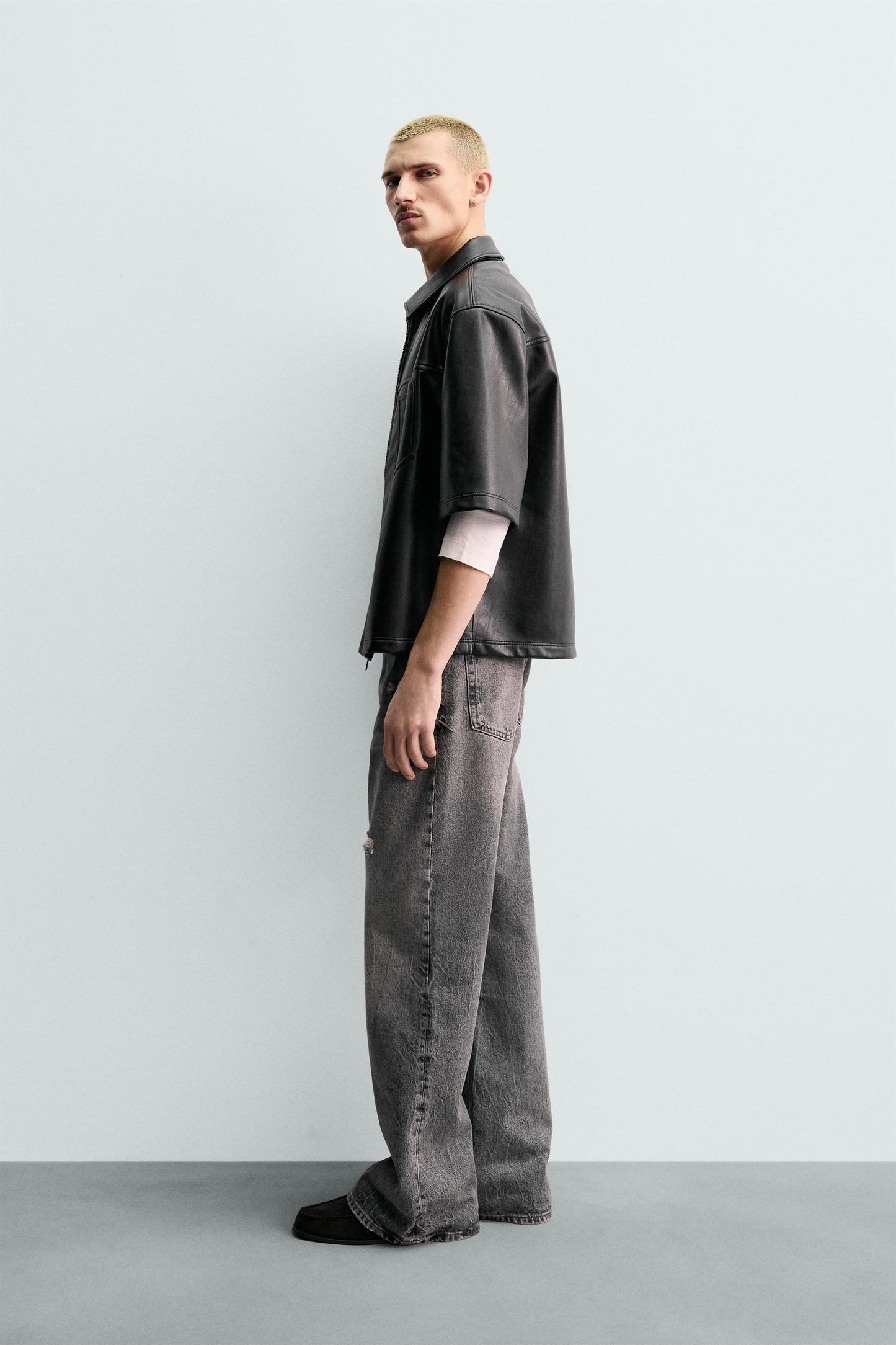CAMISA COMPRIDA RELAXED FIT POLIPELE