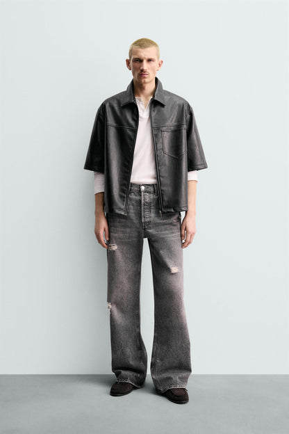 CAMISA COMPRIDA RELAXED FIT POLIPELE
