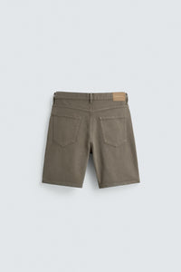 CALÇÕES BERMUDA DENIM REGULAR FIT