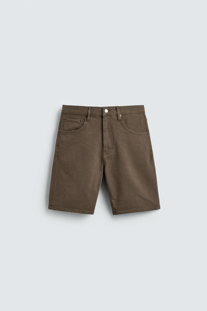 CALÇÕES BERMUDA DENIM REGULAR FIT
