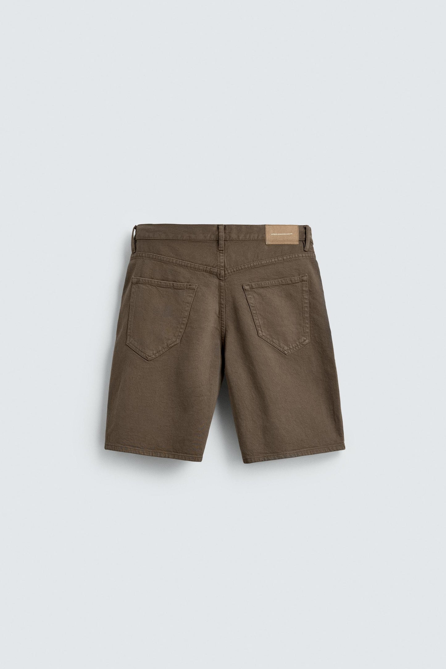 CALÇÕES BERMUDA DENIM REGULAR FIT