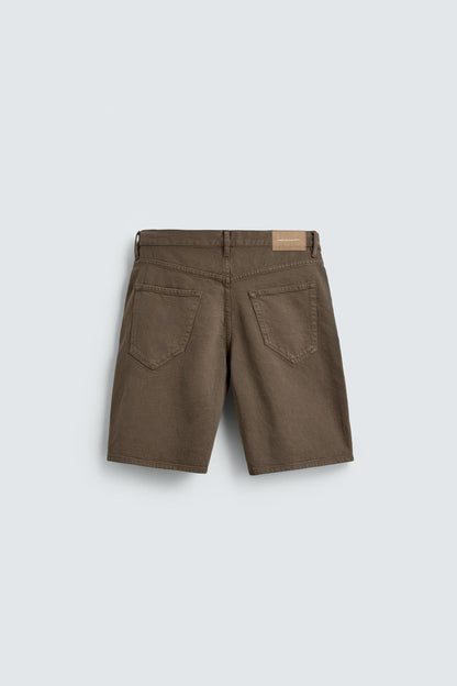 CALÇÕES BERMUDA DENIM REGULAR FIT