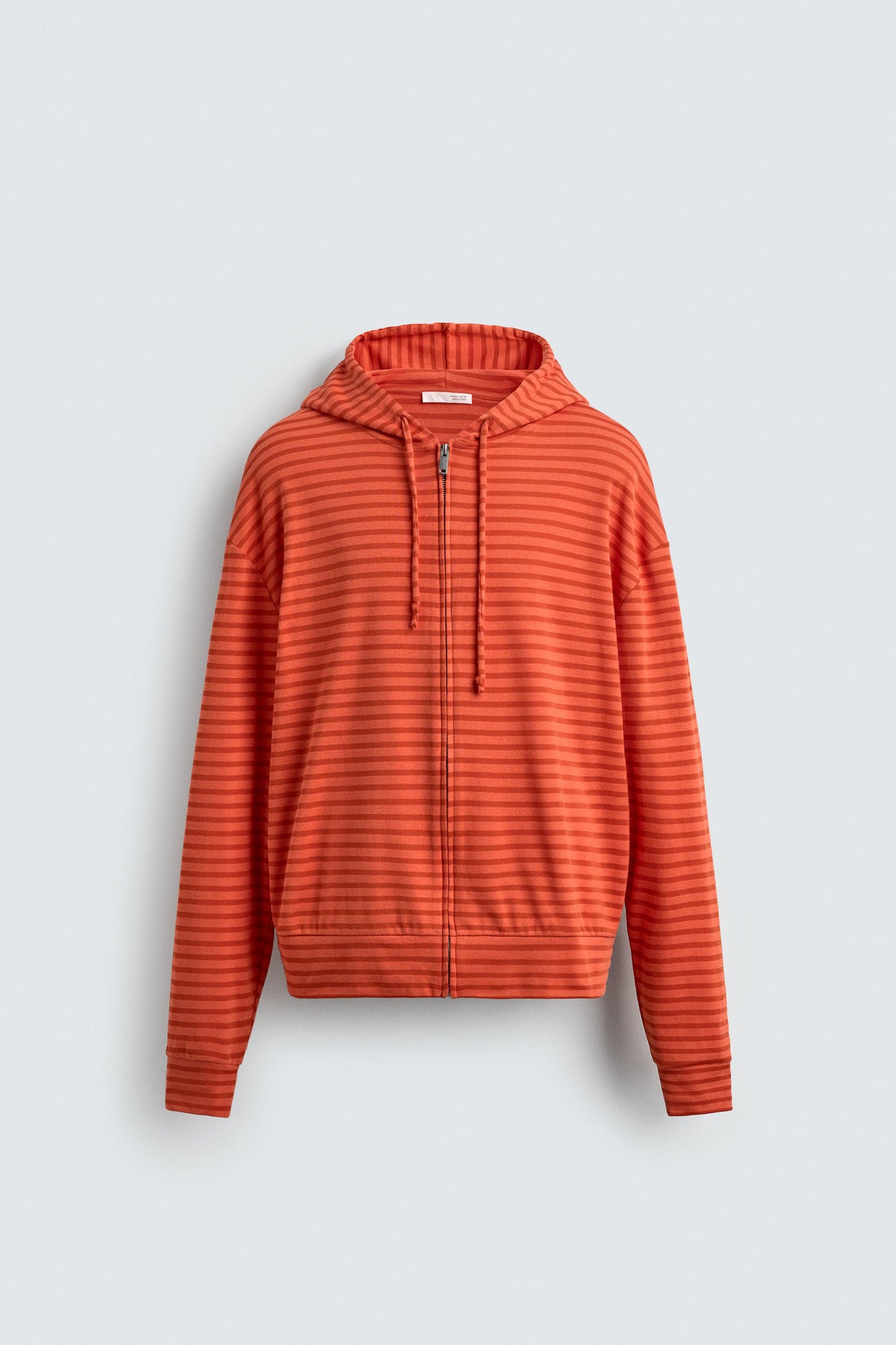 SWEATSHIRT COM CAPUZ E RISCAS