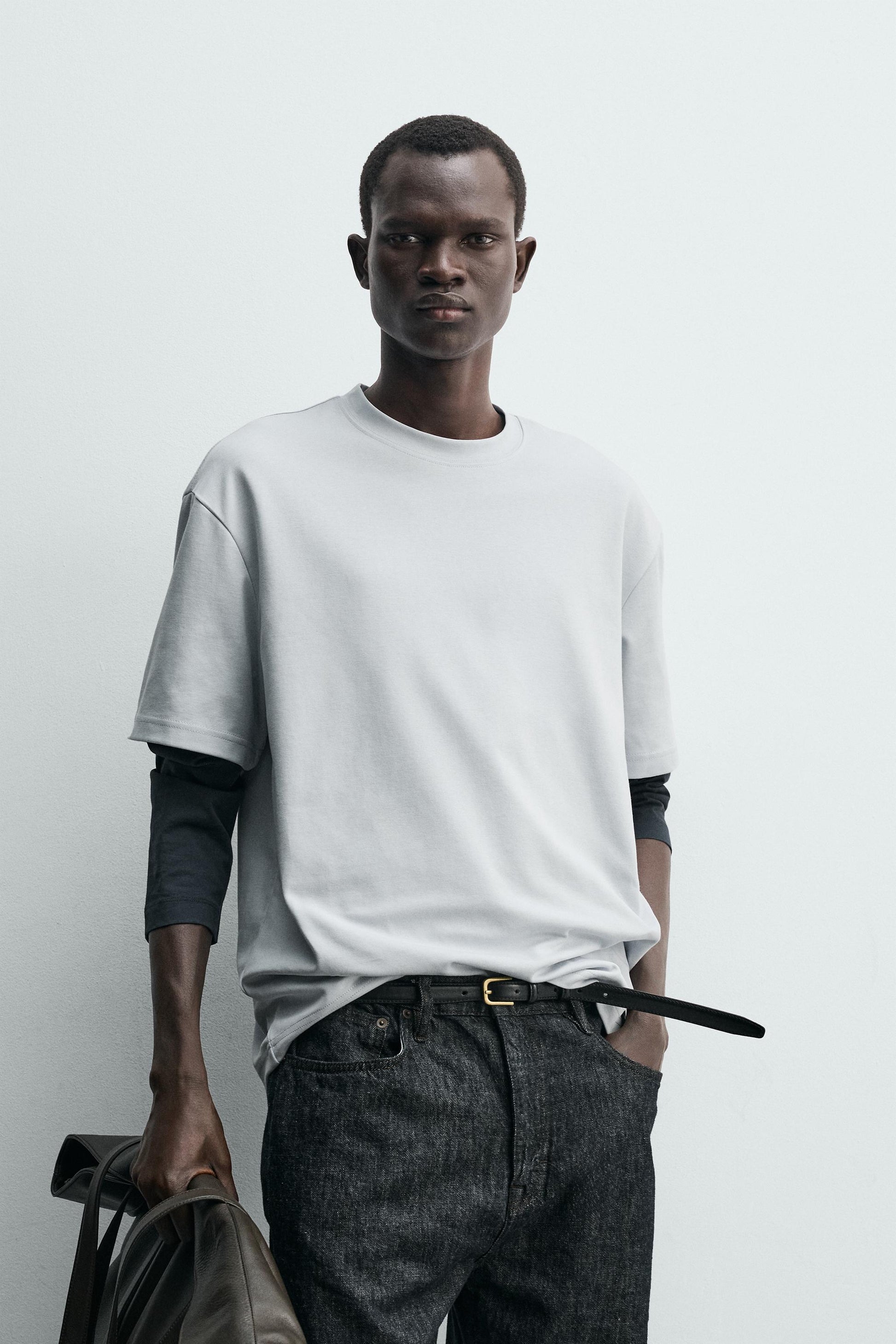 T-SHIRT RELAXED FIT INTERLOCK /04