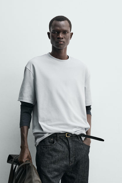 T-SHIRT RELAXED FIT INTERLOCK /04