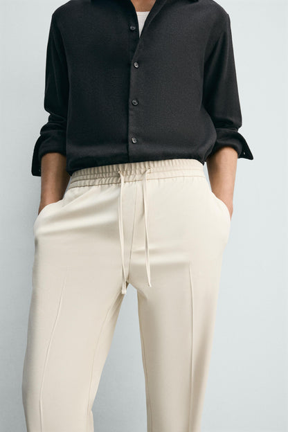 CALÇAS DE CINTURA JOGGER CONFORTO