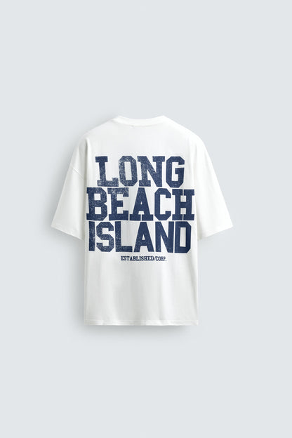 T-SHIRT RELAX FIT COM ESTAMPADOS EFEITO LAVADO
