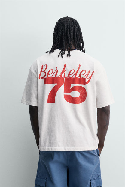 T-SHIRT COM ESTAMPADOS LAVADOS