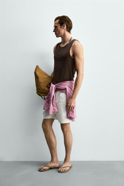 T-SHIRT CAVA COM NERVURAS