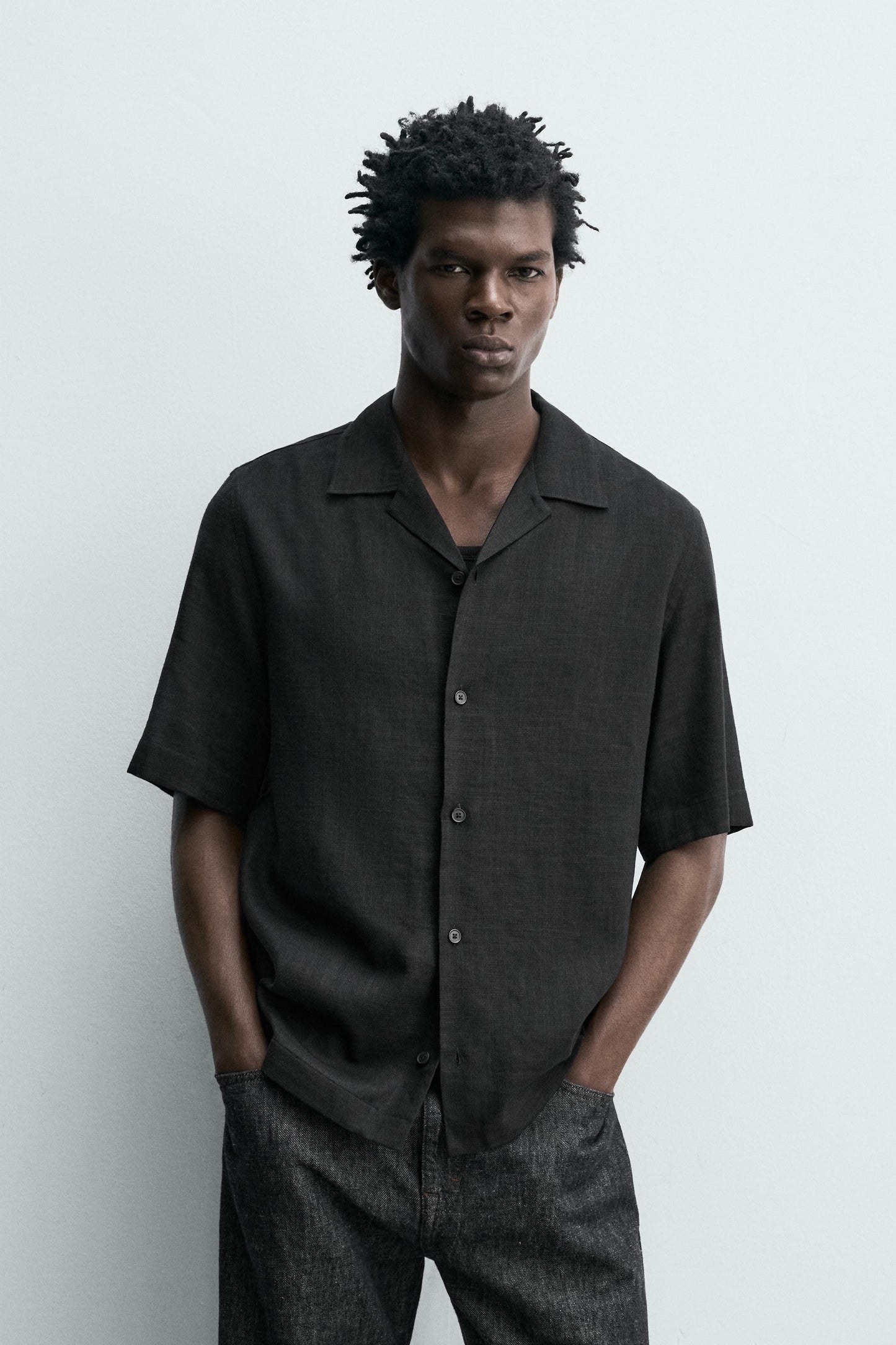 CAMISA FLUIDA COM ESTRUTURA