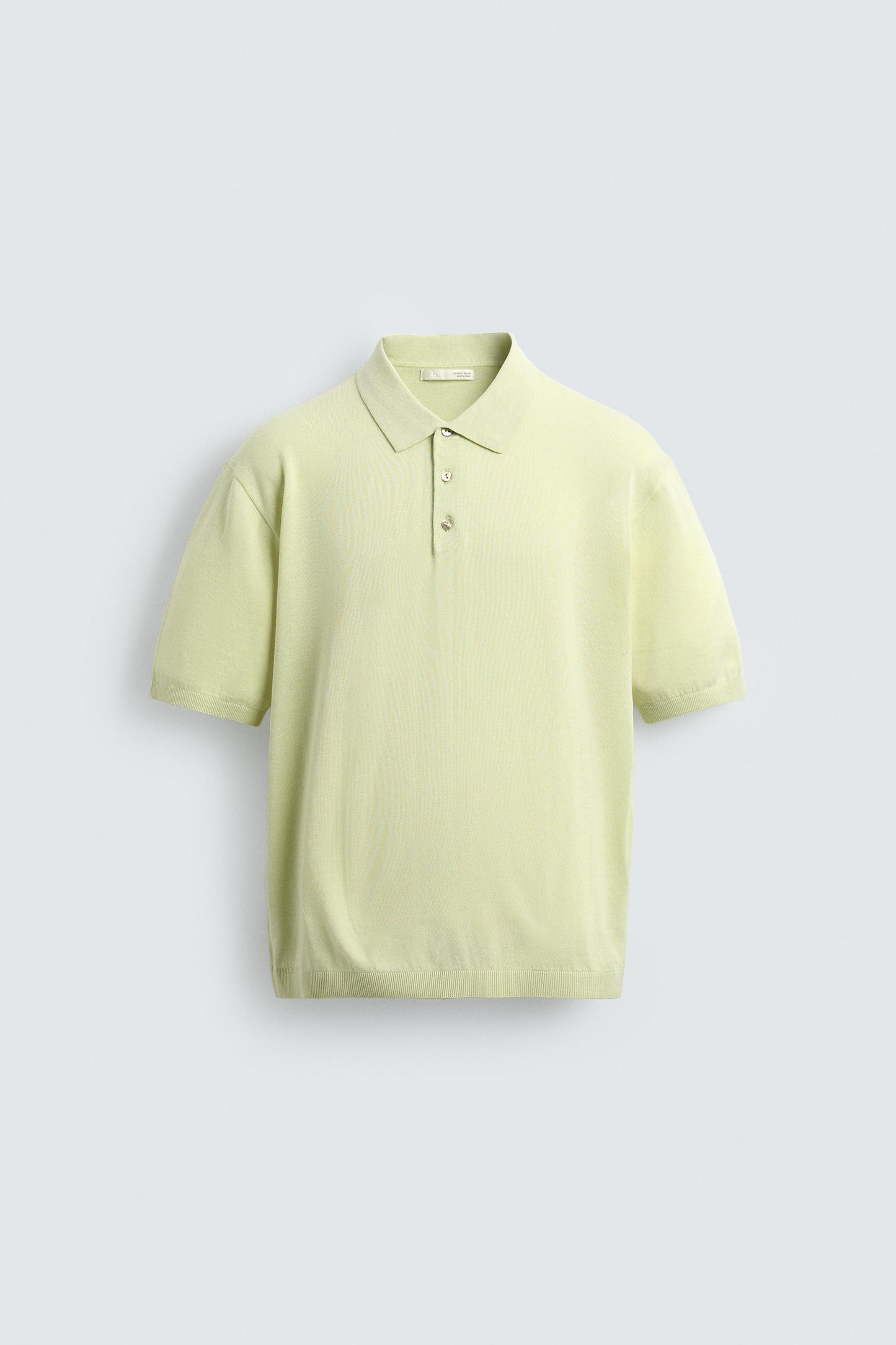 POLO DE MALHA LEVE DE ALGODÃO