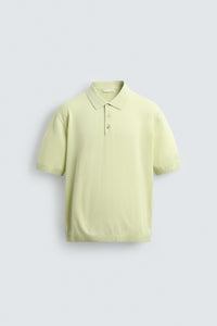 POLO DE MALHA LEVE DE ALGODÃO