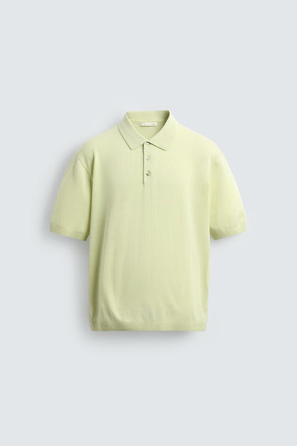 POLO DE MALHA LEVE DE ALGODÃO