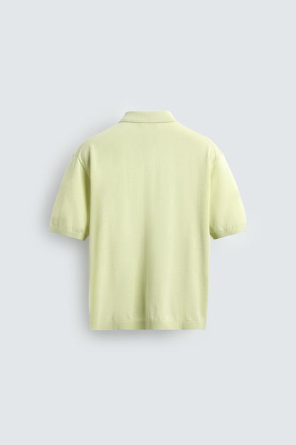POLO DE MALHA LEVE DE ALGODÃO