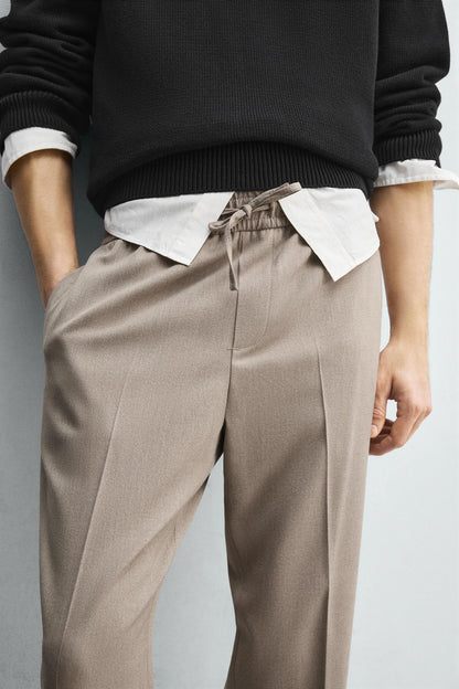 CALÇAS DE CINTURA JOGGER CONFORTO