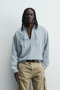 CAMISA POLO DENIM LEVE