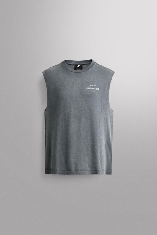 T-SHIRT TANK RUNNING DE ALGODÃO