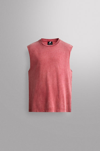 T-SHIRT TANK RUNNING DE ALGODÃO
