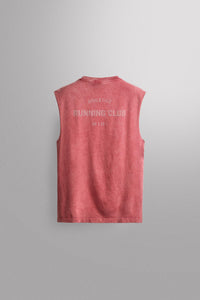 T-SHIRT TANK RUNNING DE ALGODÃO